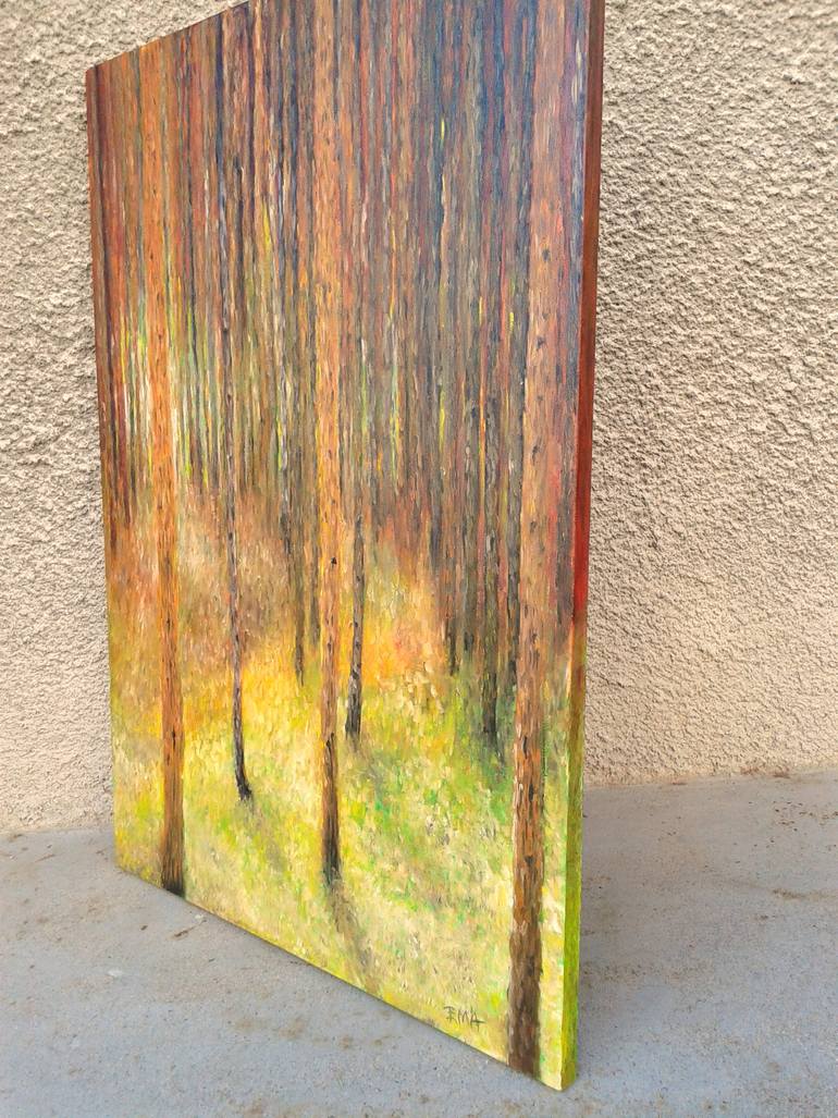 Original Impressionism Landscape Painting by Emilia Milcheva