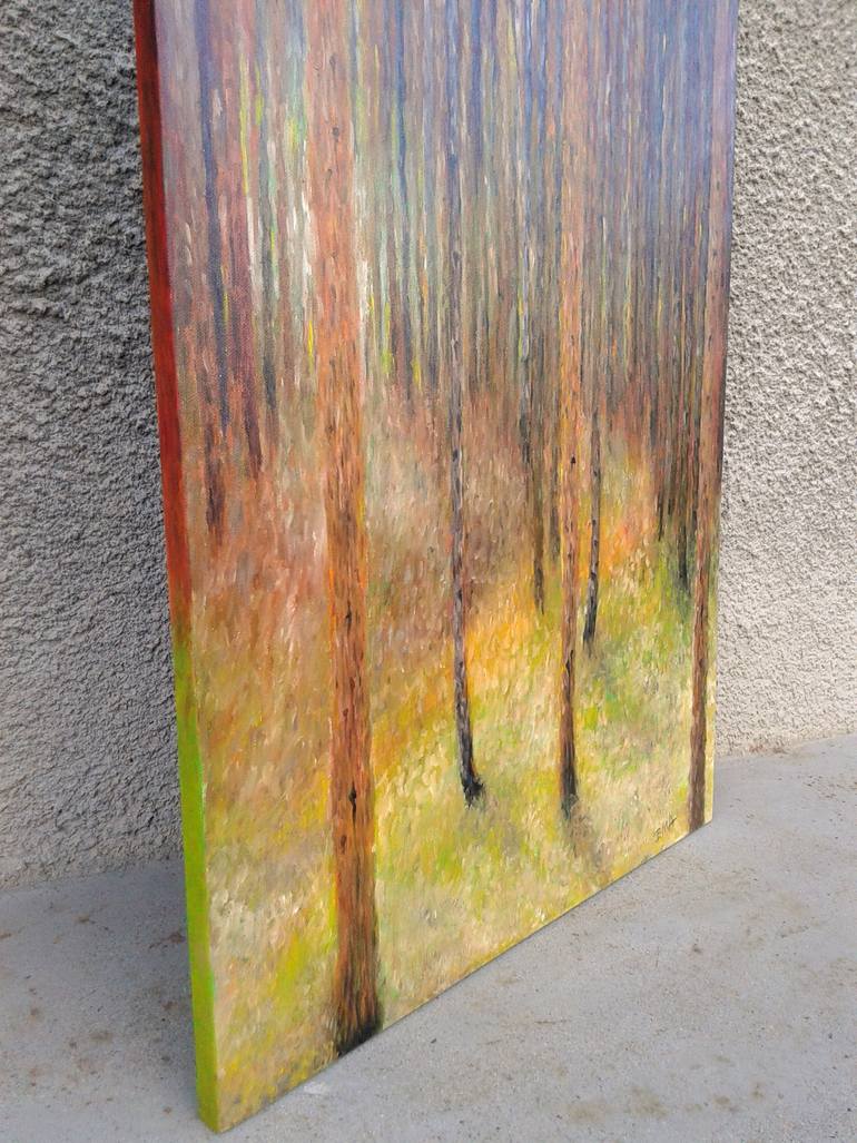 Original Impressionism Landscape Painting by Emilia Milcheva
