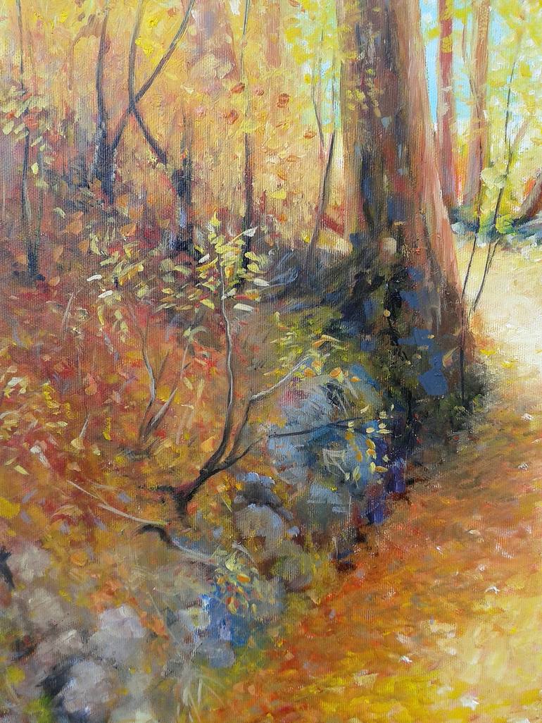 Original Expressionism Landscape Painting by Emilia Milcheva