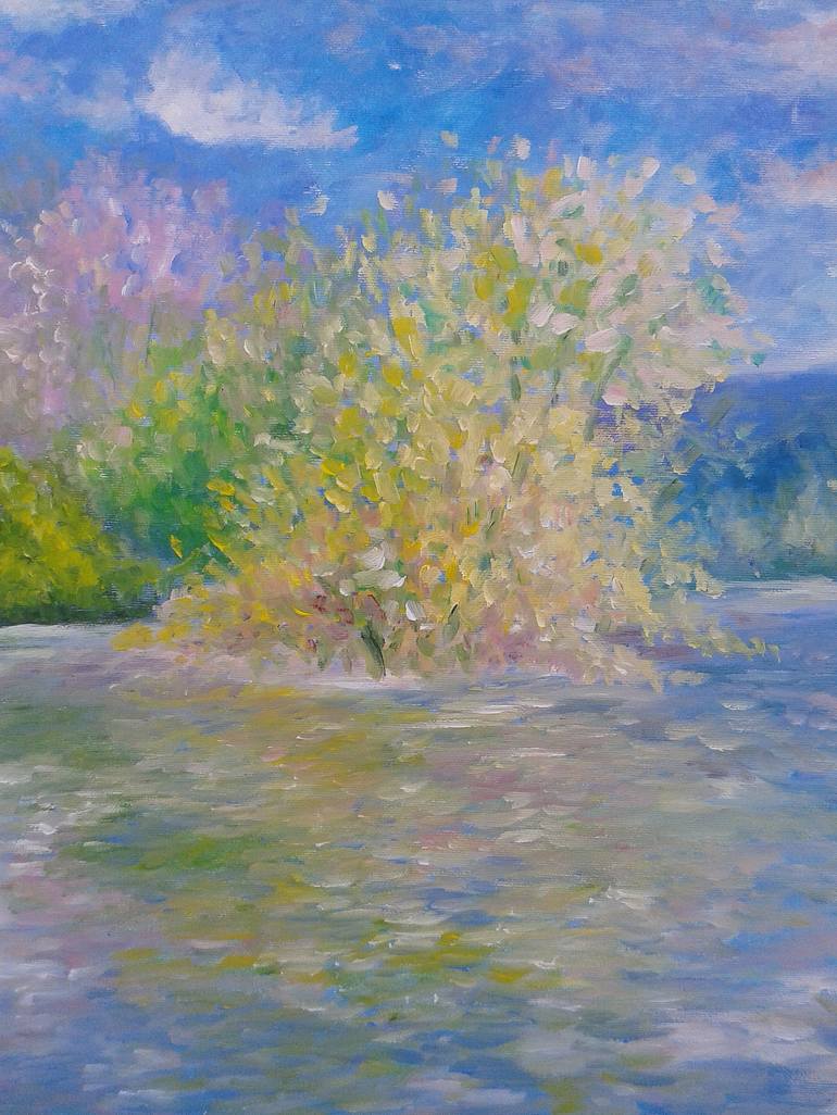 Original Impressionism Landscape Painting by Emilia Milcheva