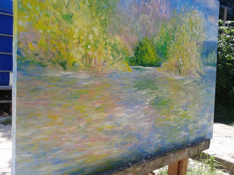 Original Impressionism Landscape Painting by Emilia Milcheva