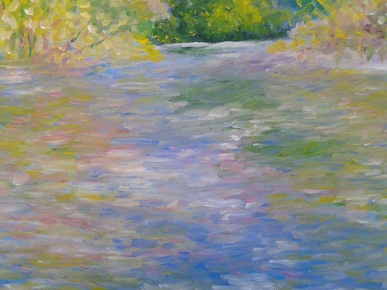 Original Impressionism Landscape Painting by Emilia Milcheva