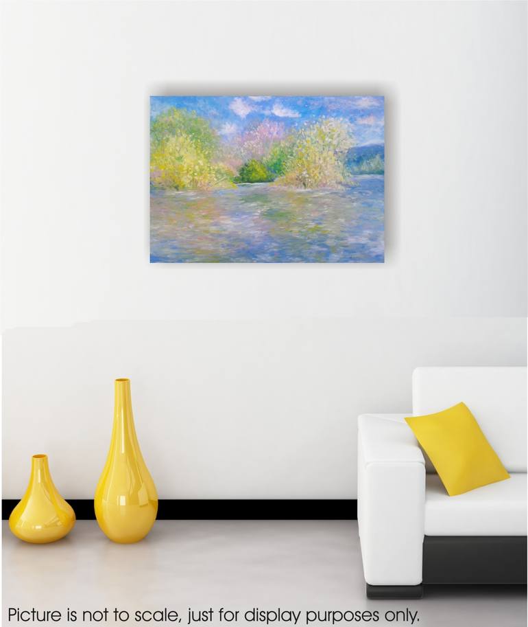 Original Impressionism Landscape Painting by Emilia Milcheva