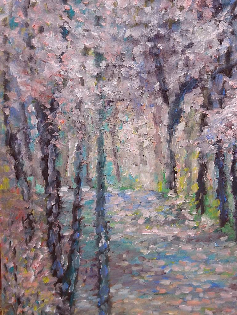 Original Impressionism Landscape Painting by Emilia Milcheva