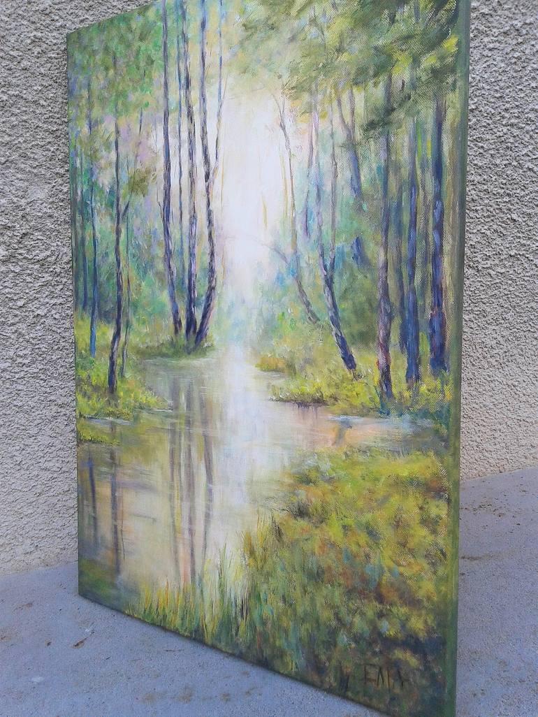 Original Fine Art Landscape Painting by Emilia Milcheva