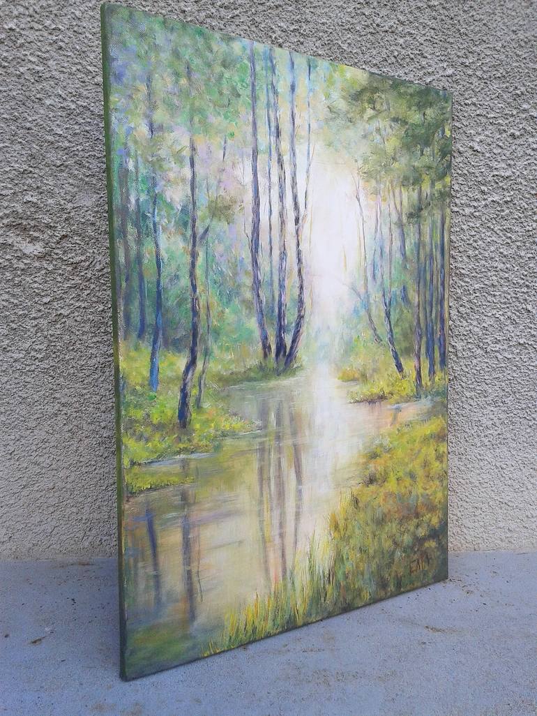 Original Fine Art Landscape Painting by Emilia Milcheva