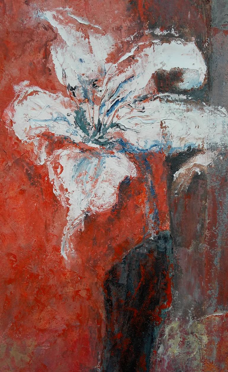 Original Abstract Still Life Painting by Emilia Milcheva