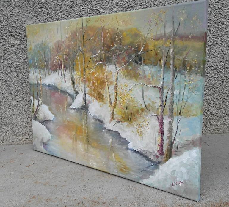 Original Fine Art Landscape Painting by Emilia Milcheva