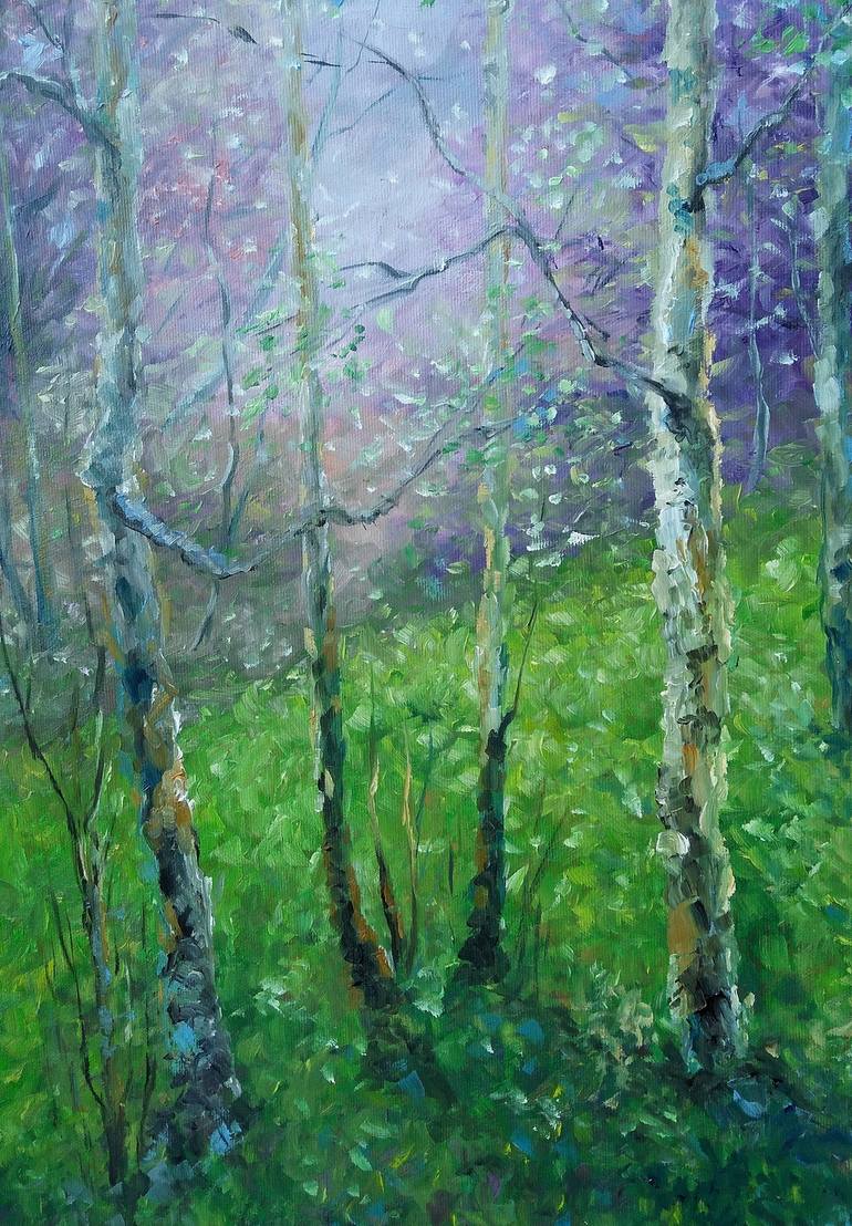 Original Impressionism Nature Painting by Emilia Milcheva