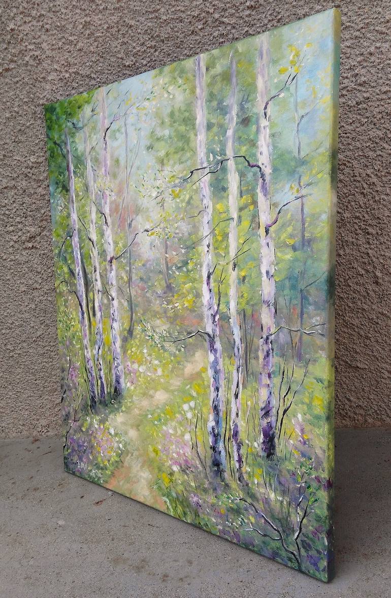 Original Impressionism Landscape Painting by Emilia Milcheva