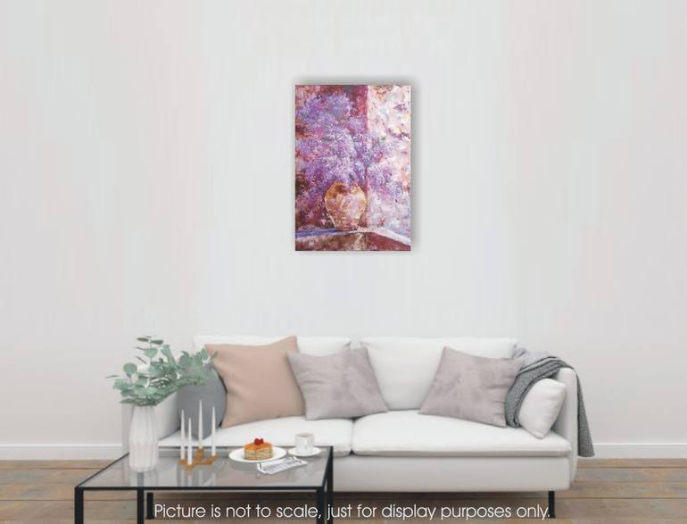 Original Expressionism Floral Painting by Emilia Milcheva