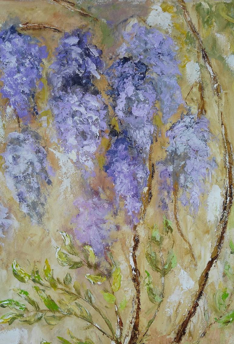 Original Expressionism Botanic Painting by Emilia Milcheva