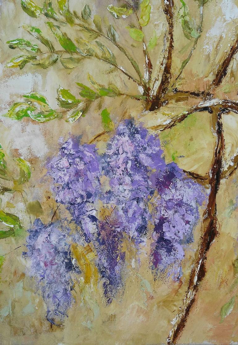 Original Expressionism Botanic Painting by Emilia Milcheva