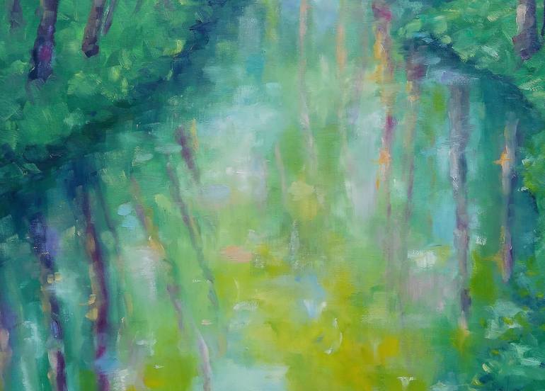 Original Impressionism Landscape Painting by Emilia Milcheva