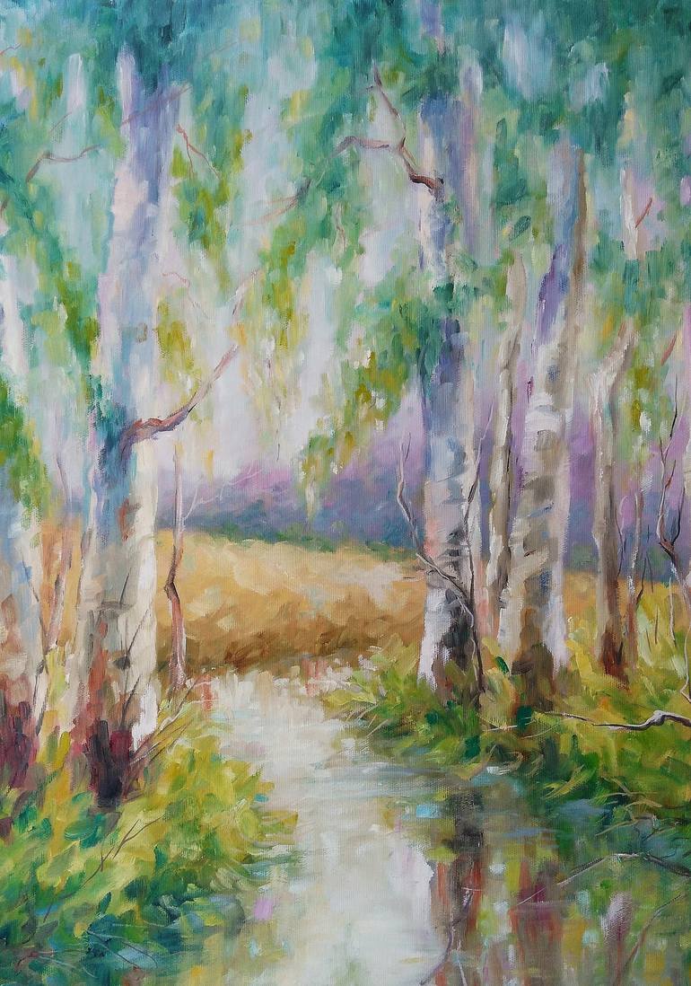 Original Landscape Painting by Emilia Milcheva