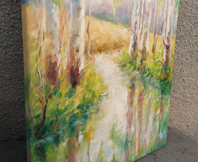 Original Landscape Painting by Emilia Milcheva