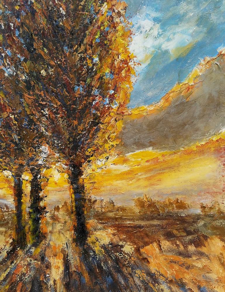 Original Impressionism Landscape Painting by Emilia Milcheva