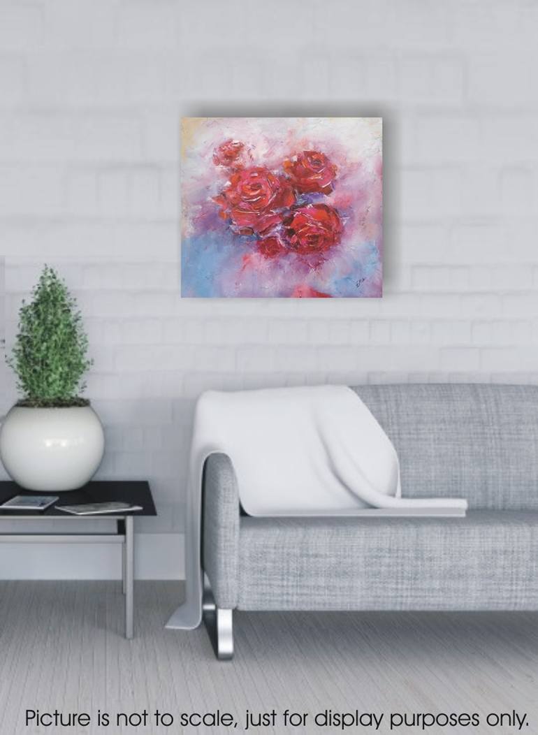 Original Fine Art Floral Painting by Emilia Milcheva