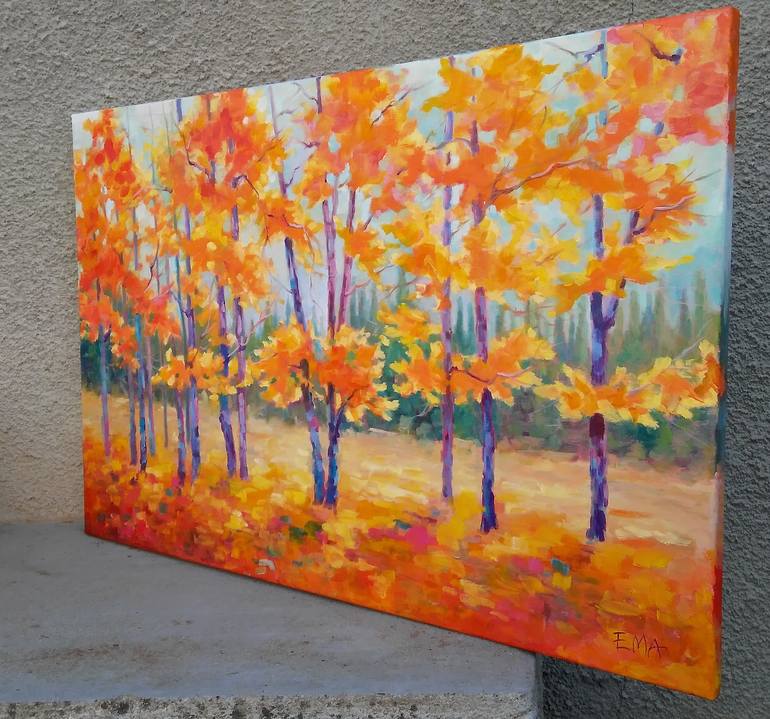 Original Fine Art Landscape Painting by Emilia Milcheva