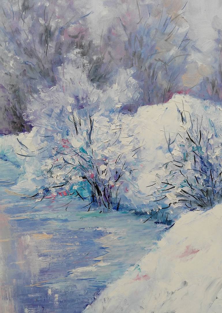 Original Impressionism Landscape Painting by Emilia Milcheva