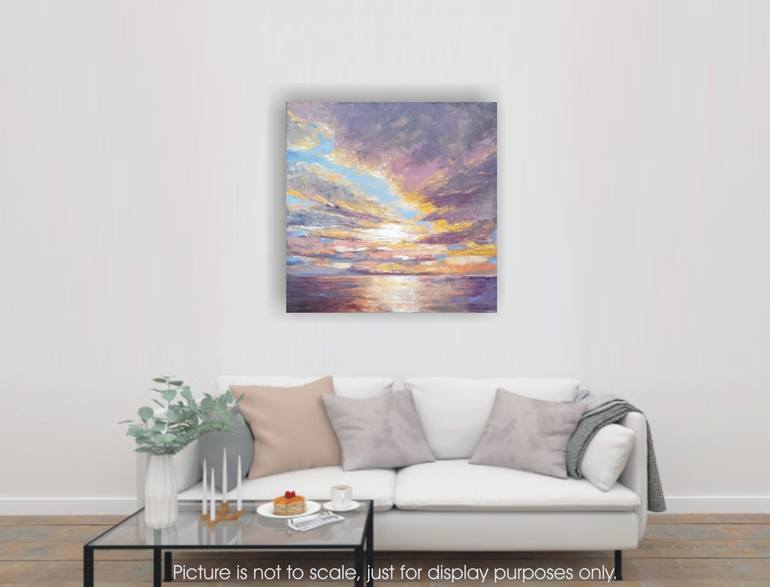 Original Expressionism Seascape Painting by Emilia Milcheva