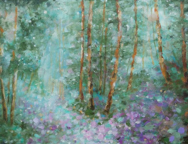 Original Impressionism Landscape Painting by Emilia Milcheva