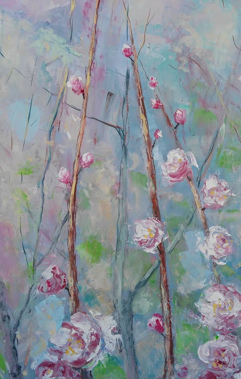 Original Fine Art Floral Painting by Emilia Milcheva