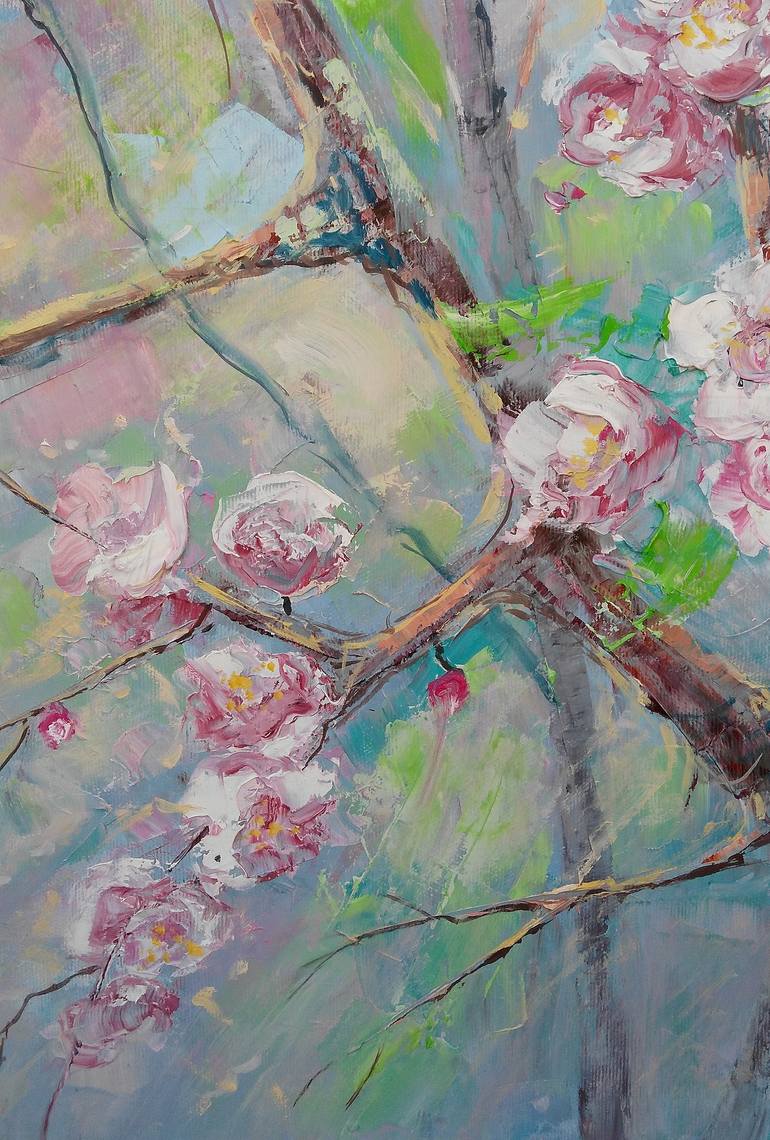 Original Fine Art Floral Painting by Emilia Milcheva