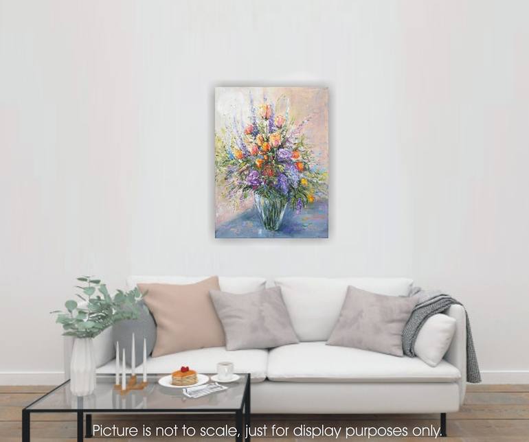 Original Fine Art Floral Painting by Emilia Milcheva