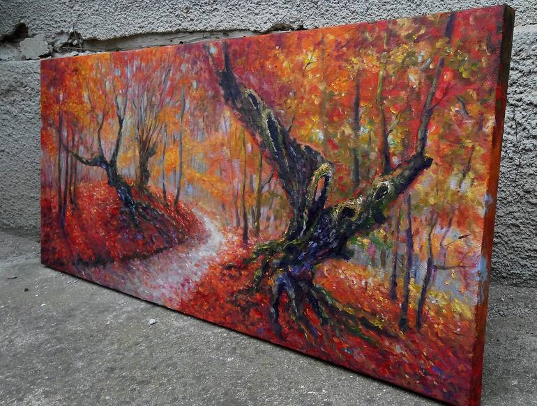 Original Fine Art Landscape Painting by Emilia Milcheva