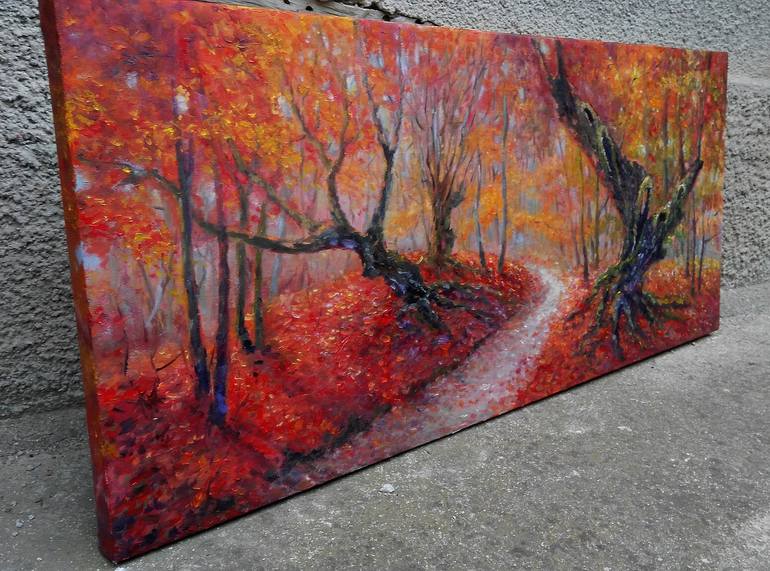 Original Fine Art Landscape Painting by Emilia Milcheva