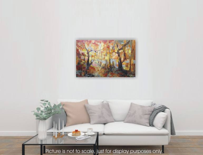 Original Expressionism Landscape Painting by Emilia Milcheva