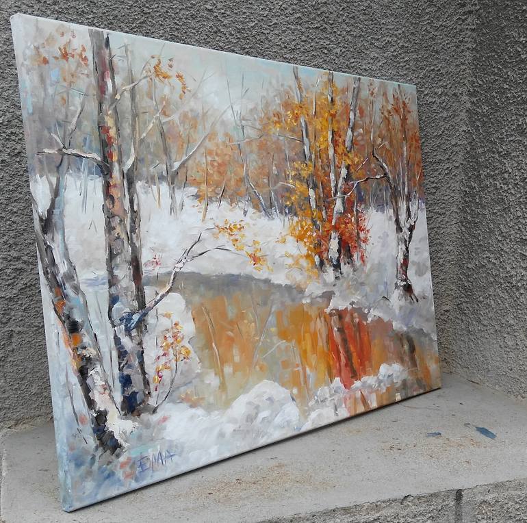 Original Fine Art Landscape Painting by Emilia Milcheva