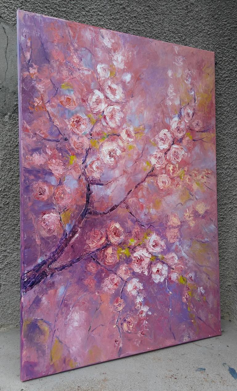 Original Floral Painting by Emilia Milcheva