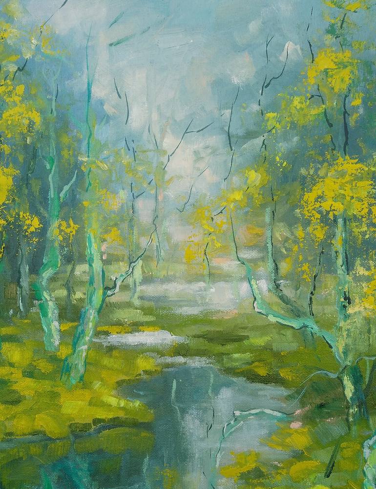 Original Fine Art Landscape Painting by Emilia Milcheva