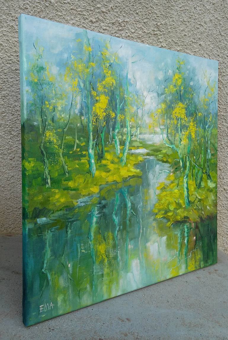 Original Fine Art Landscape Painting by Emilia Milcheva