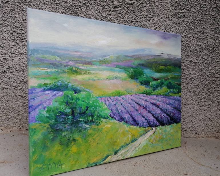 Original Impressionism Landscape Painting by Emilia Milcheva