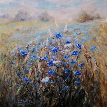 Original Impressionism Floral Paintings by Emilia Milcheva