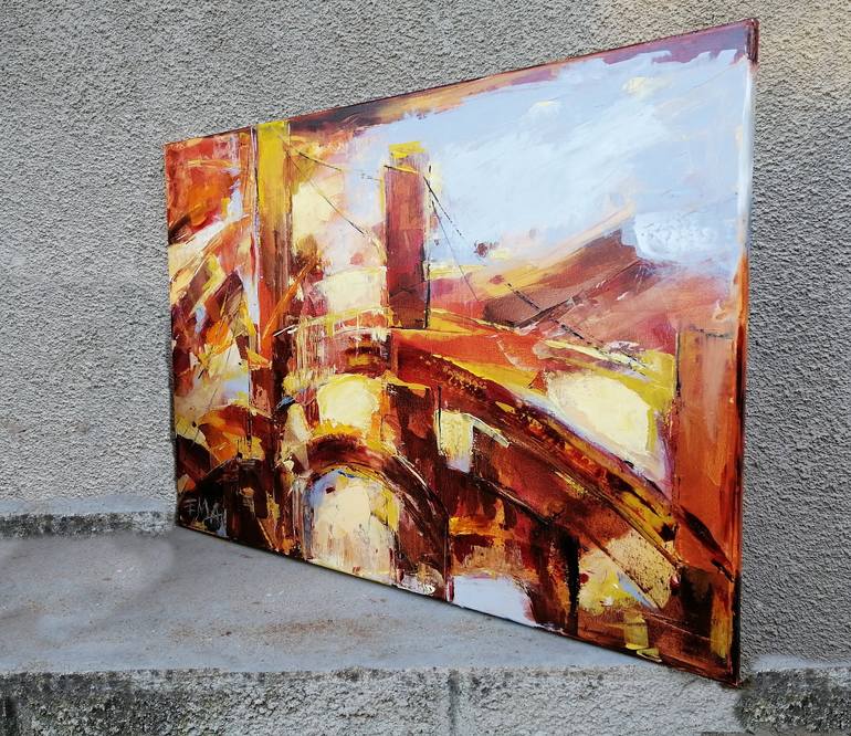 Original Abstract Painting by Emilia Milcheva