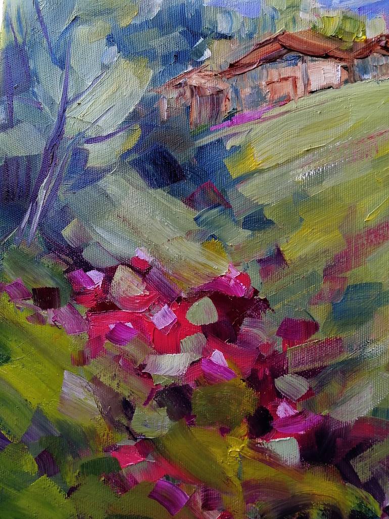 Original Impressionism Landscape Painting by Emilia Milcheva