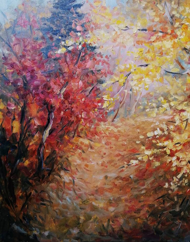 Original Fine Art Landscape Painting by Emilia Milcheva