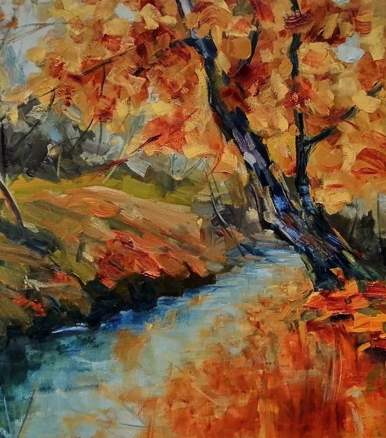 Original Landscape Painting by Emilia Milcheva