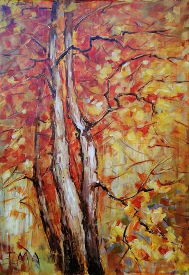 Original Expressionism Nature Paintings by Emilia Milcheva