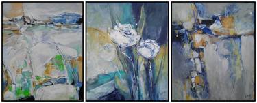 GALLERY WALL, winter impressions, set of 3 paintings thumb