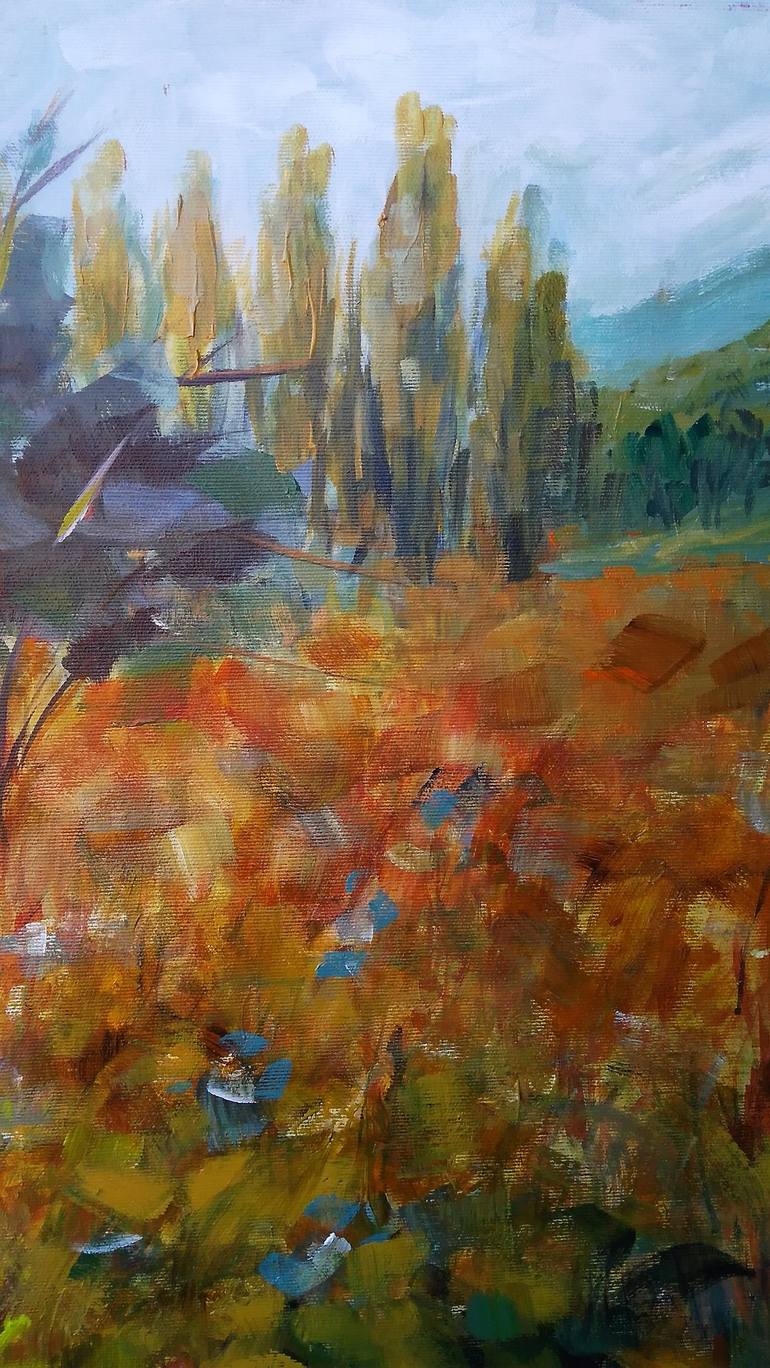 Original Impressionism Landscape Painting by Emilia Milcheva