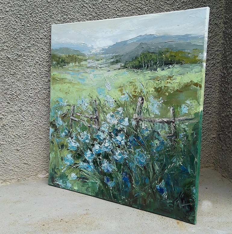 Original Impressionism Landscape Painting by Emilia Milcheva