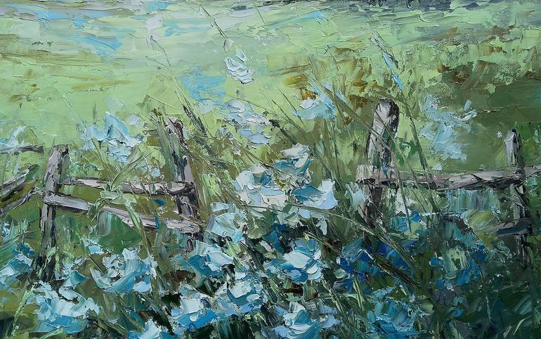 Original Impressionism Landscape Painting by Emilia Milcheva