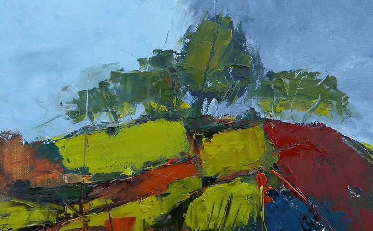 Original Contemporary Landscape Painting by Emilia Milcheva