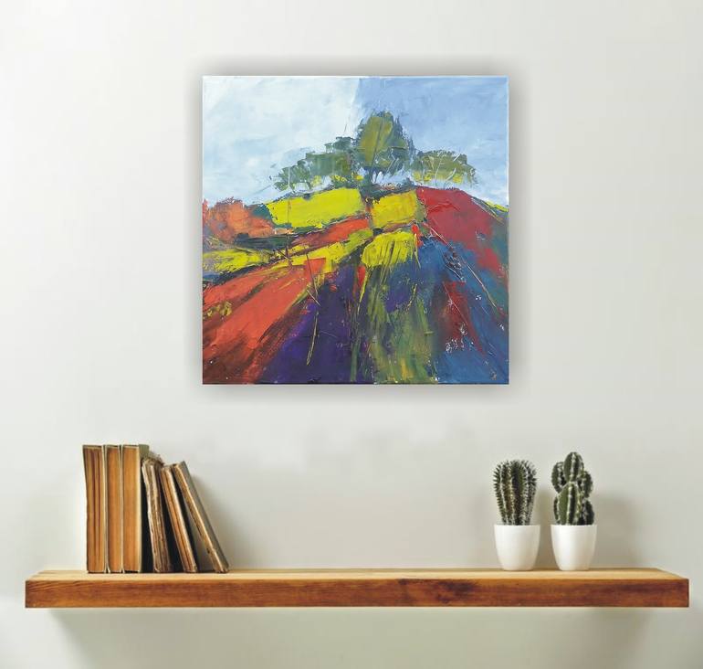 Original Contemporary Landscape Painting by Emilia Milcheva