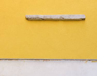 Timber on a Yellow Wall. Limited Edition. 1 of 15. thumb